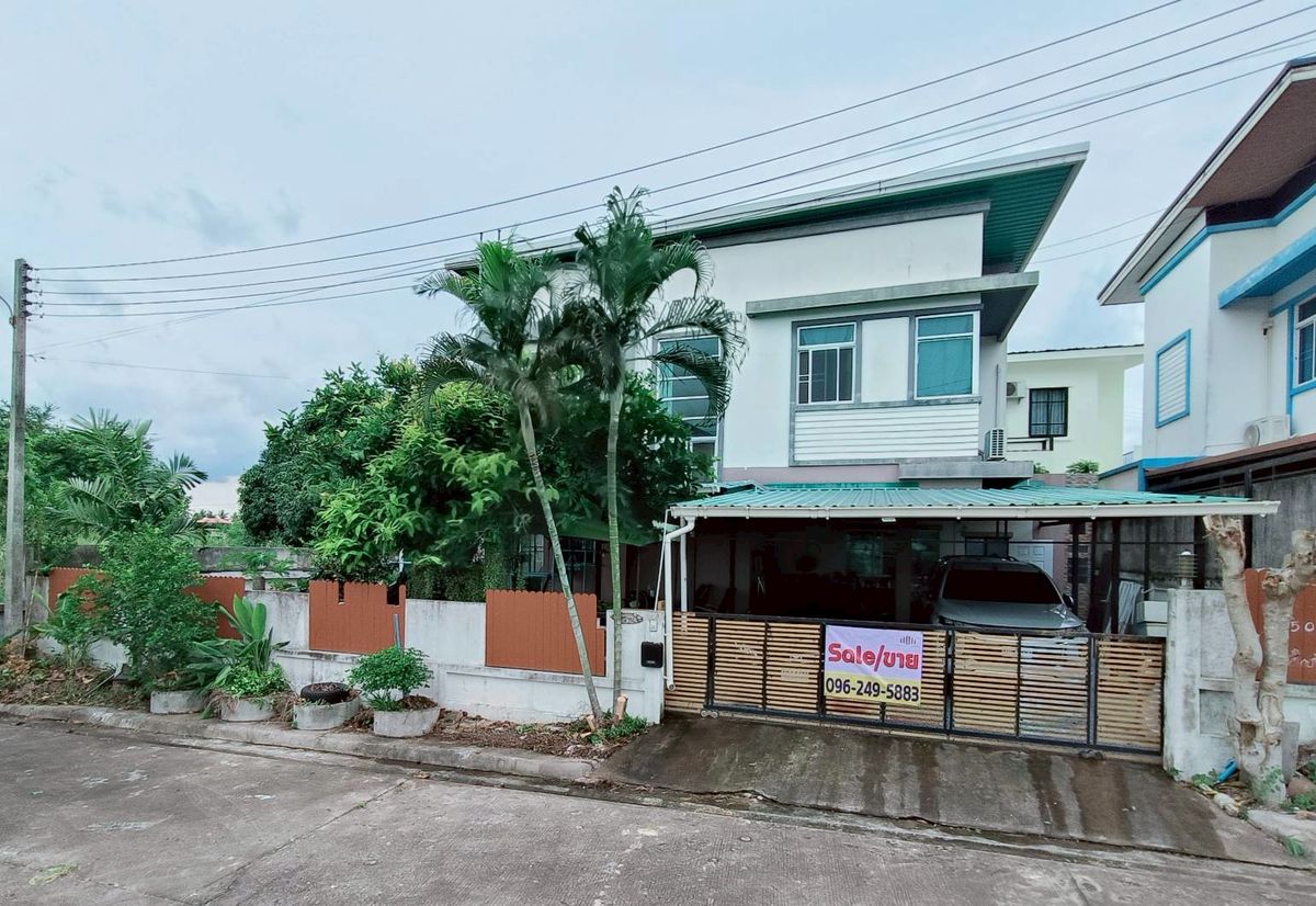 ขายอาคารพาณิชย์ศรีราชา แหลมฉบัง บ้านบึง : บ้านเดี่ยว 2 ชั้น หลังมุม ขาย บ้านเดี่ยวหลังมุม พฤกษ์พิมาน 2 ( Phrukpiman 2 Bo win Si racha Chonburi ) บ่อวิน ใกล้นิคมอมตะซิตี้-WHA ศรีราชา ออกแบบรองรับการใช้ชีวิตครอบครัวขนาดใหญ่ ให้ความเป็นส่วนตัวสูง