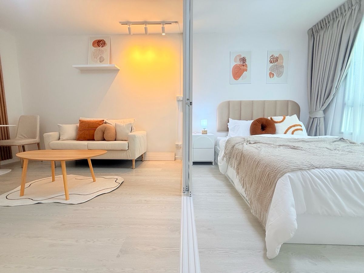 For SaleCondoPathum Thani,Rangsit, Thammasat : ✅ Cheap Selling PLUM CONDO Phahonyothin 89, area 28.27 sqm. Building C, 2nd floor, 1 bed, 1 phase 1, price 1,390,000 baht. 🔺 Near Rangsit University, Bangkok.