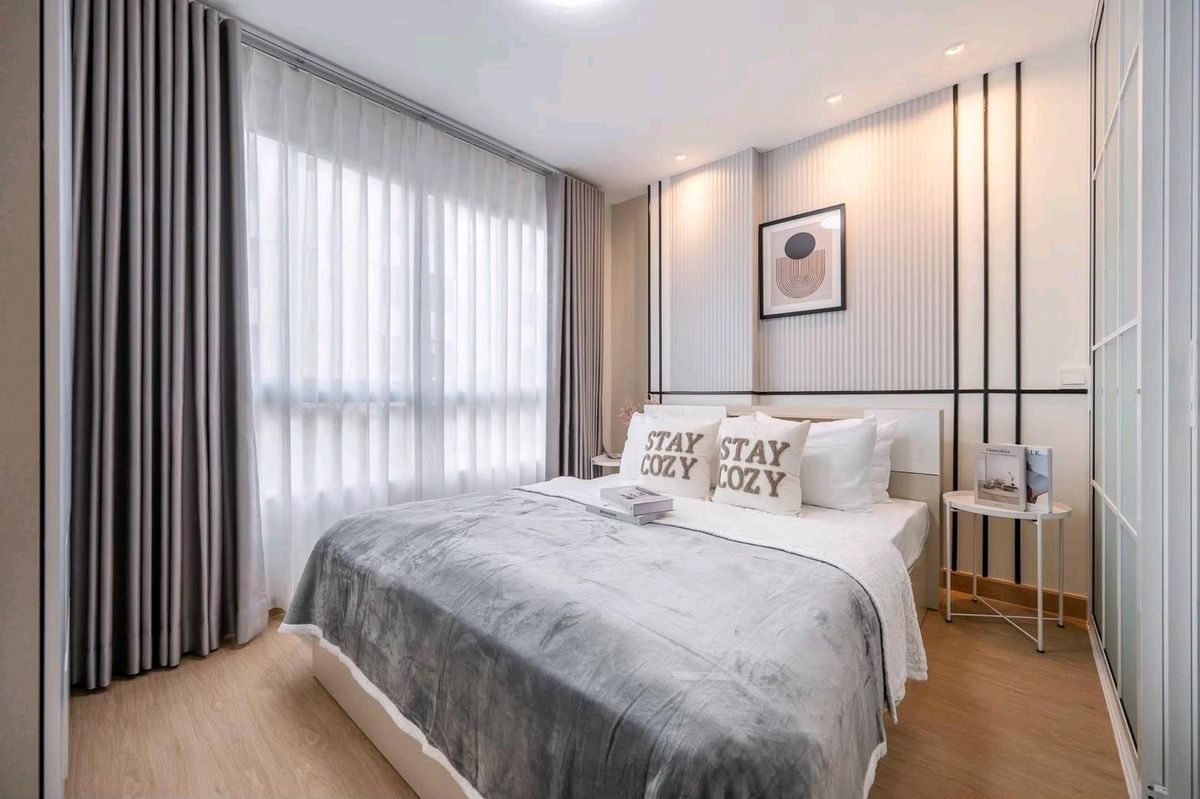 ขายคอนโดเสรีไทย-นิด้า : 🚨 ของใหม่ป้ายแดง! กลิ่นเฟอร์ยังหอมอยู่เลย 🛋เข้าอยู่ได้ทันที ไม่ต้องรอซ่อม ไม่ต้องรอแต่ง 🎯 พร้อมอยู่100% 👉💎 ดีคอนโด รามคำแหง 64 (D Condo Ramkhamhaeng 64)🌳