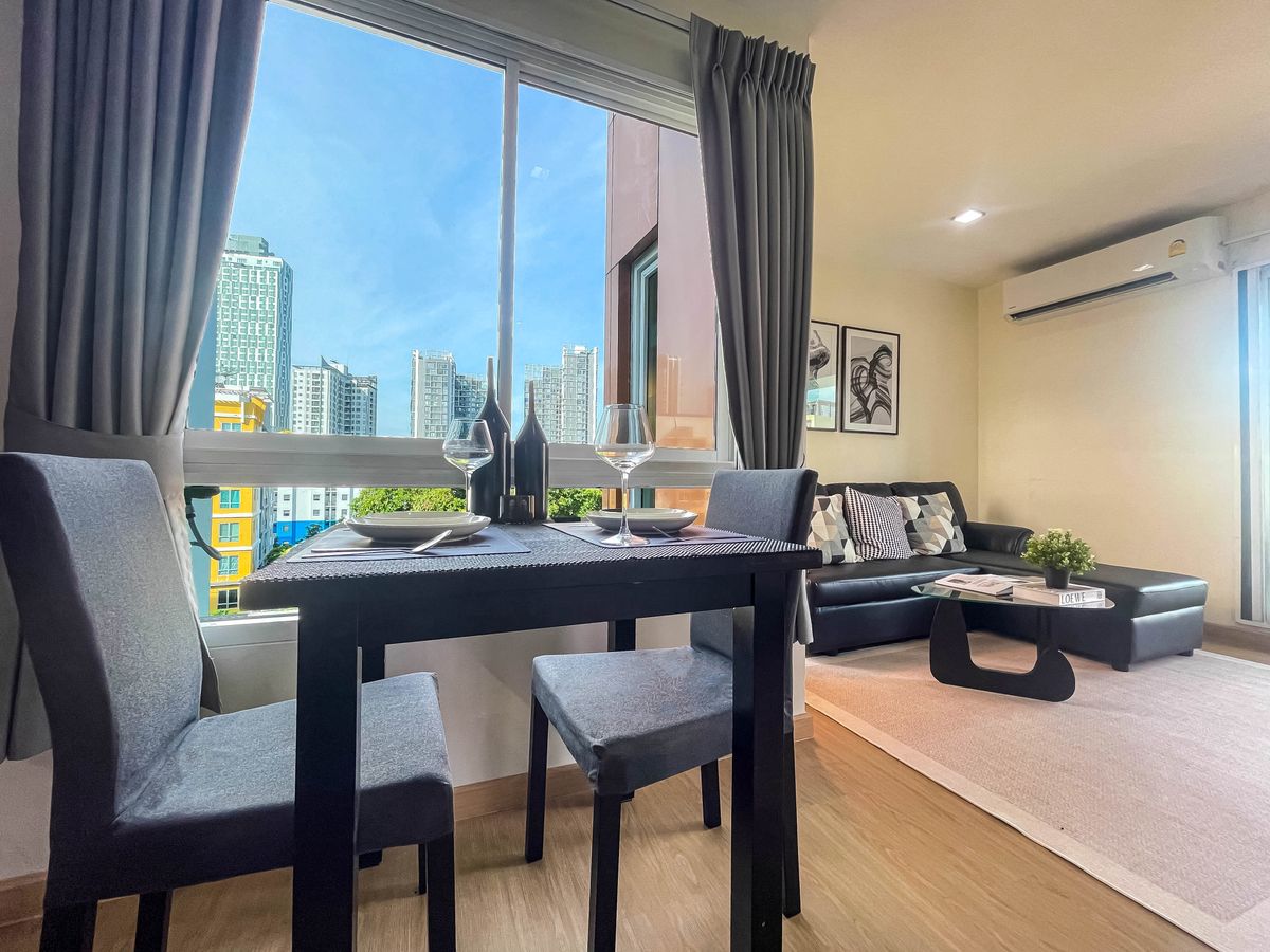 For RentCondoOnnut, Udomsuk : 🏙️ The Next Garden Mix | Short-Term Rental | Complete service 🛏️ | Size 59 sq.m.
