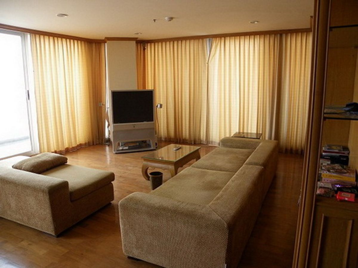 For RentCondoRama3 (Riverside),Satupadit : Rent River Heaven River Hent (Charoen Krung 76/1), very large room 230 sq.m., 3 bedrooms, 2 bathrooms, near Asiatique