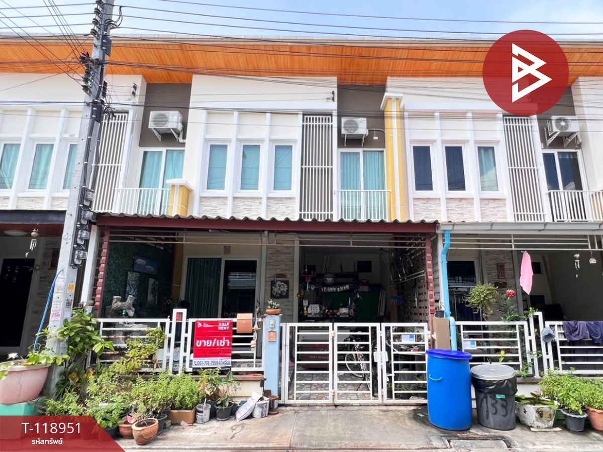 ขายทาวน์โฮมพัฒนาการ ศรีนครินทร์ : ขาย/เช่า ทาวน์เฮ้าส์ หมู่บ้านโกลเด้นทาวน์ ศรีนครินทร์-สุขุมวิท สมุทรปราการ