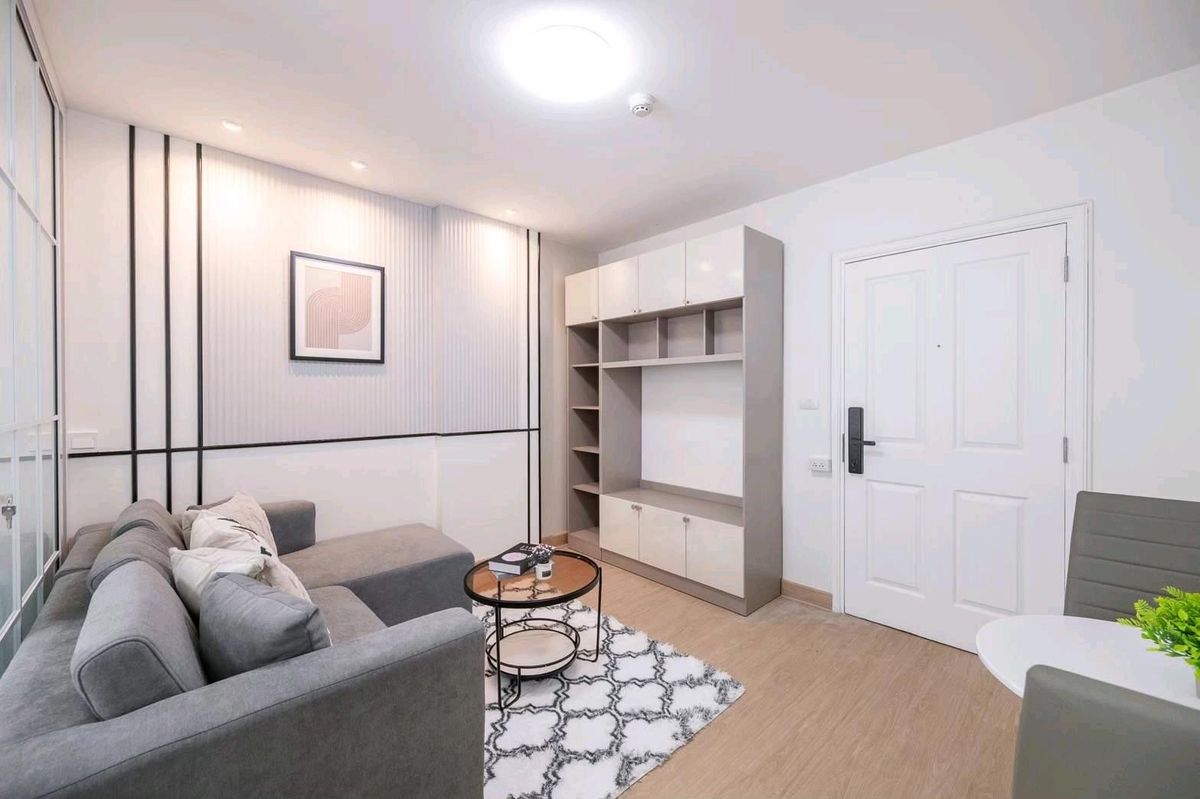 ขายคอนโดเสรีไทย-นิด้า : 🚨 ของใหม่ป้ายแดง! กลิ่นเฟอร์ยังหอมอยู่เลย 🛋เข้าอยู่ได้ทันที ไม่ต้องรอซ่อม ไม่ต้องรอแต่ง 🎯 พร้อมอยู่100% 👉💎 ดีคอนโด รามคำแหง 64 (D Condo Ramkhamhaeng 64)🌳