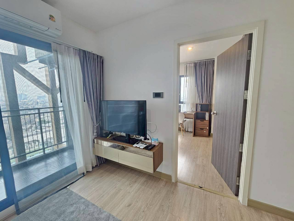 ให้เช่าคอนโดปิ่นเกล้า จรัญสนิทวงศ์ : ออฟฟิศลอยฟ้า! 2 นอน ห้องมุม ชั้น 23 วิวสวย ลำโพง Bluetooth ที่ธนา แอสโทเรีย