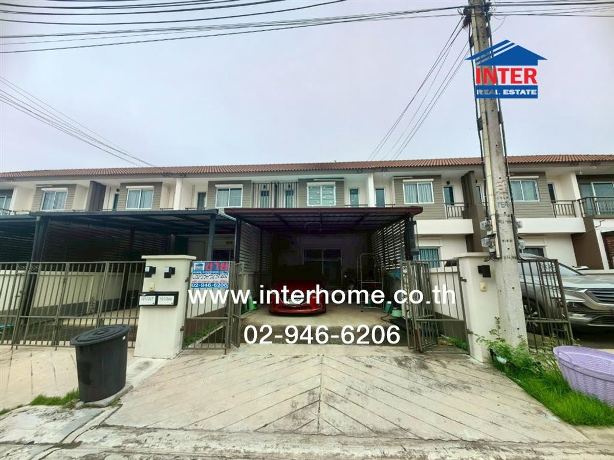 ขายทาวน์โฮมฉะเชิงเทรา : ทาวน์เฮ้าส์ 2 ชั้น 26.3 ตร.ว. หมู่บ้านเอโทลบาหลี บีช (มอเตอร์เวย์–ลาดกระบัง) ถนนเทพราช-ลาดกระบัง ถนนหลวงแพ่ง เมืองฉะเชิงเทรา ฉะเชิงเทรา