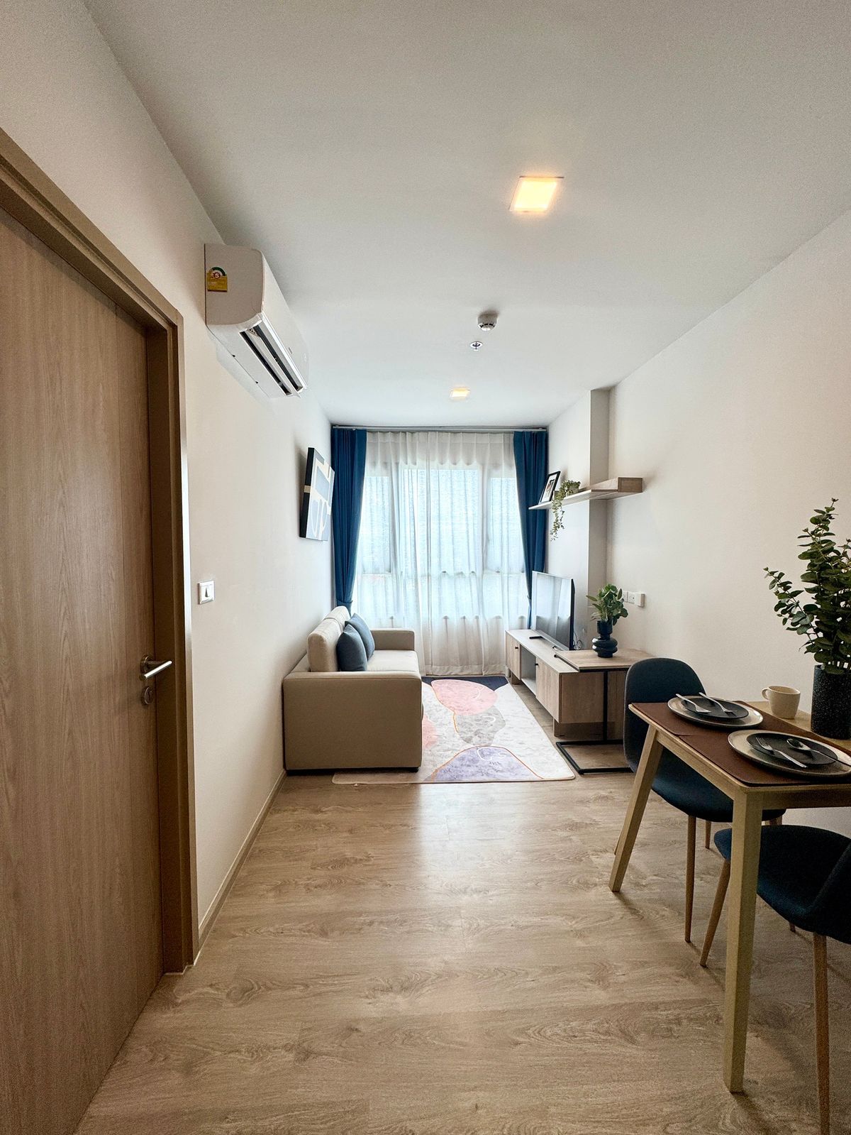 For RentCondoChiang Mai : For Rent – The Base Height Chiang Mai | 14th Floor | Mountain View | 29 sqm | Brand New, Fully Furnished | 13,000 THB/month 🏢⛰️