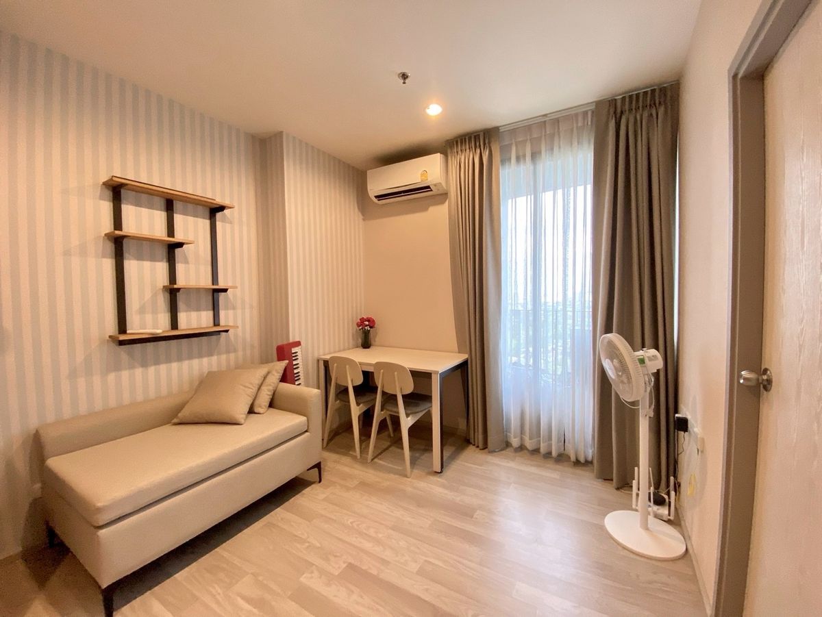 ให้เช่าคอนโดบางนา แบริ่ง ลาซาล : [พร้อมเข้าอยู่ ส.ค.68] Ideo Mobi Sukhumvit Eastpoint 1 ห้องนอน เฟอร์ครบ 