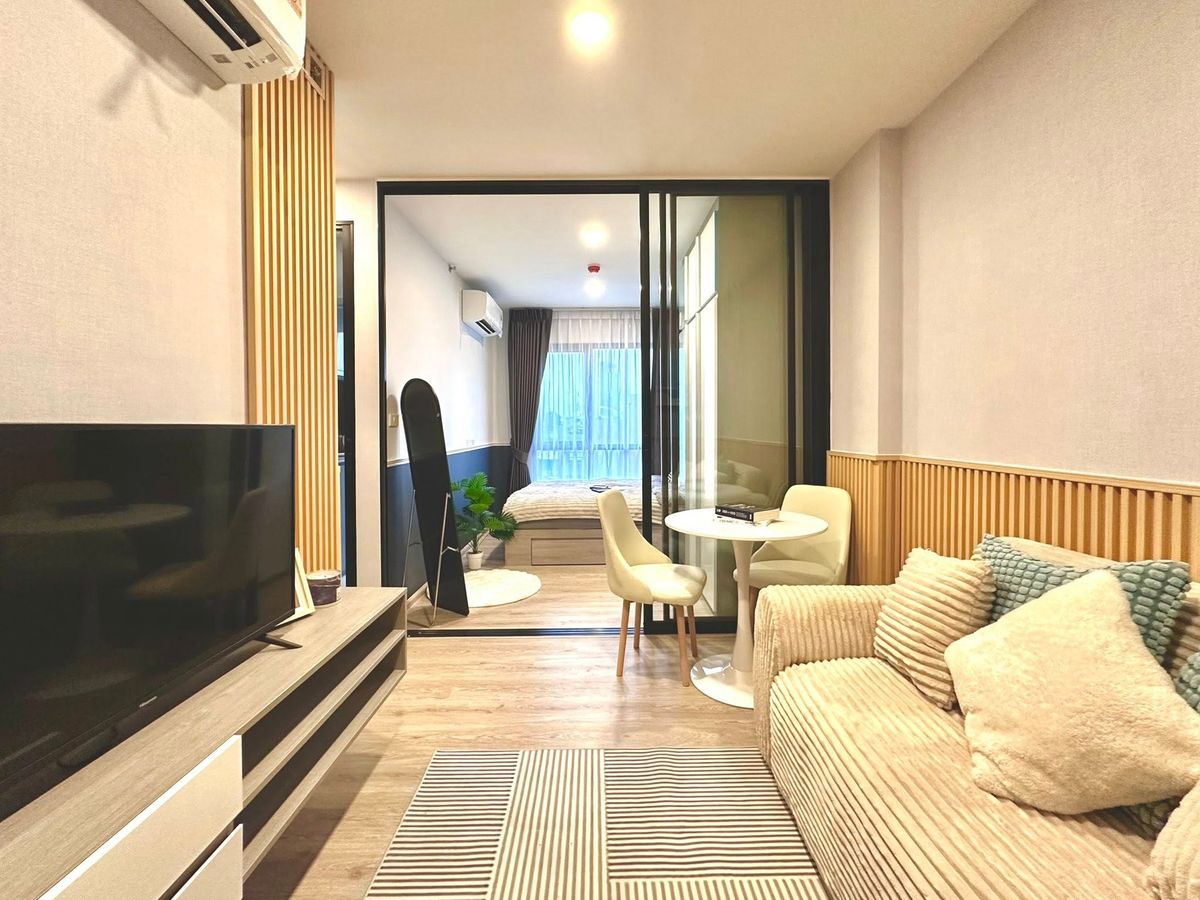 ให้เช่าคอนโดปิ่นเกล้า จรัญสนิทวงศ์ : ⭐️ Origin Plug & Play Sirindhorn Station⭐️  1 Bedroom ขนาด 26 ตร.ม. เฟอร์นิเจอร์และเครื่องใช้ไฟฟ้าครบ