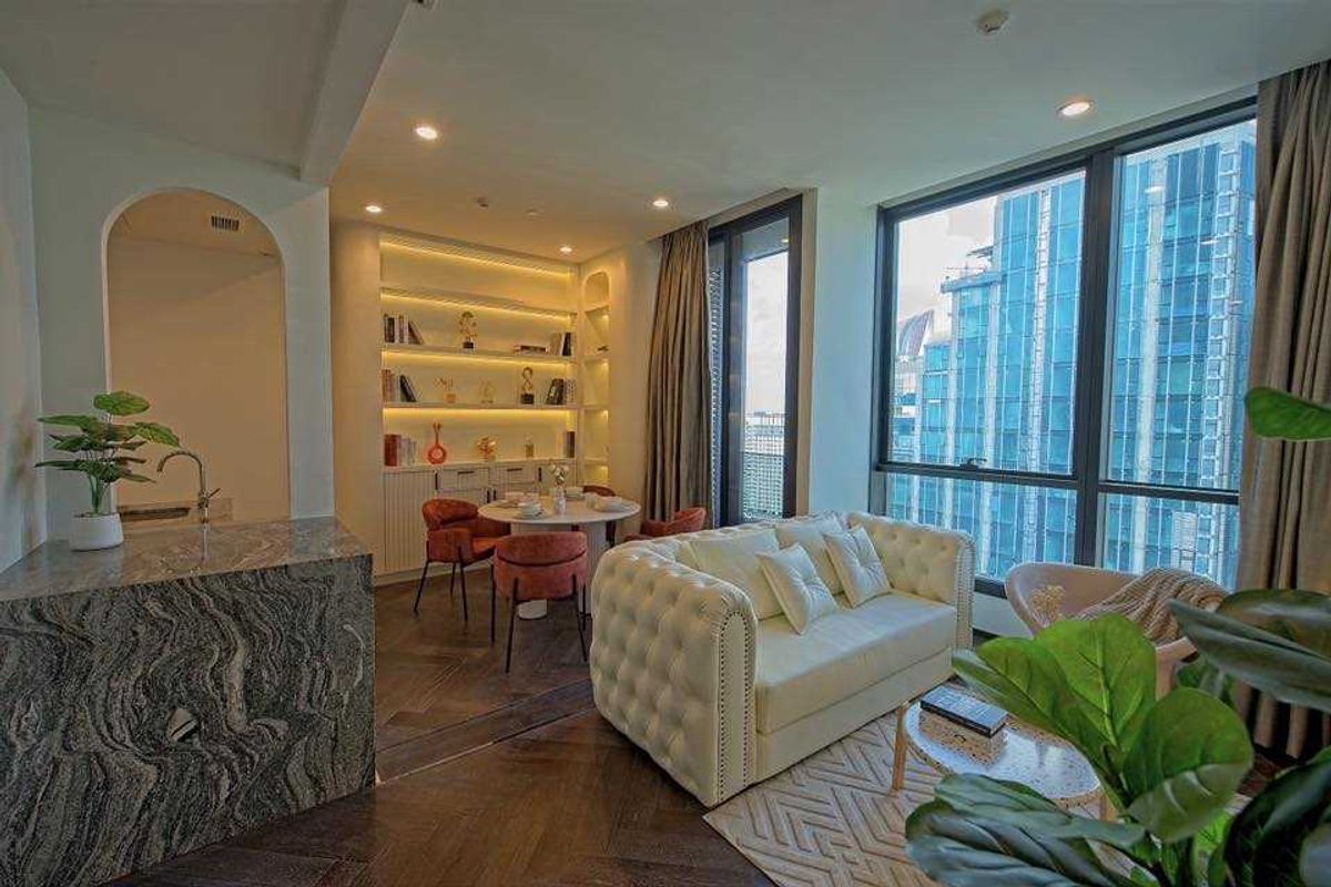 ให้เช่าคอนโดสุขุมวิท อโศก ทองหล่อ : ให้เช่า คอนโด ESSE Sukhumvit 36 77 ตร.ม. ใกล้ BTS ทองหล่อ