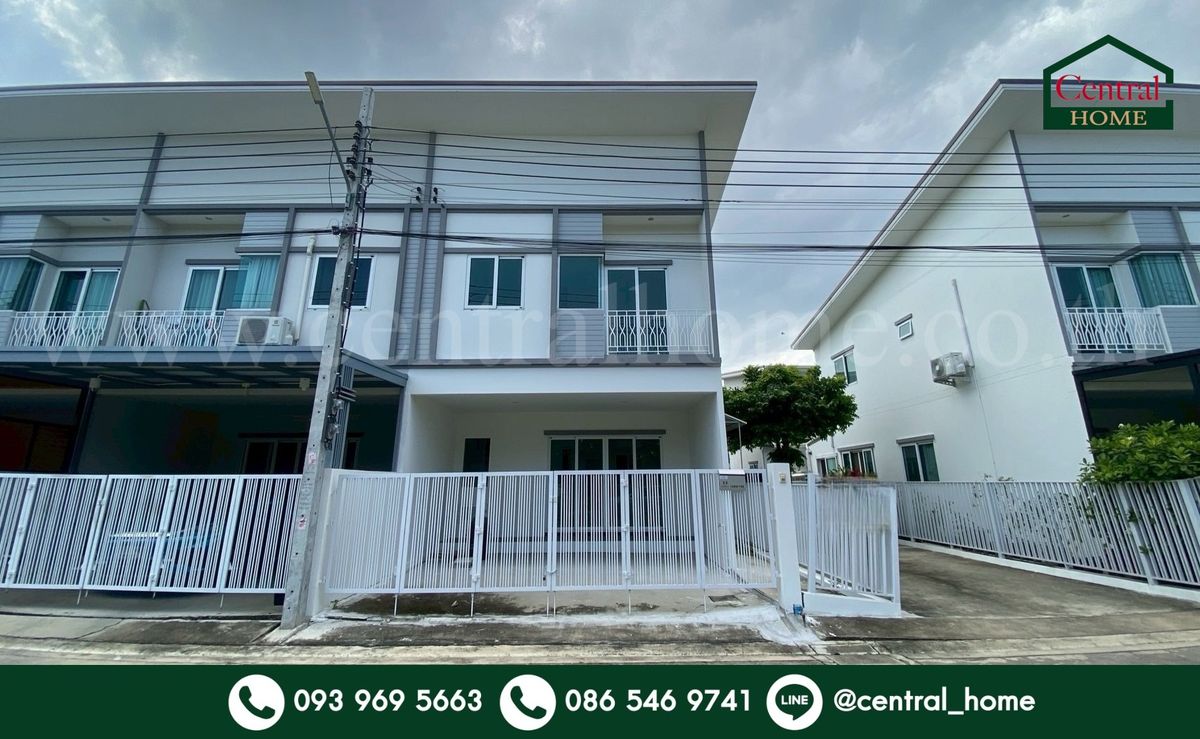 ขายทาวน์โฮมบางแค เพชรเกษม : ทาวน์เฮ้าส์ เดอะ มิราเคิล เพชรเกษม 63 โครงการ 3 บ้านใหม่ พร้อมเข้าอยู่