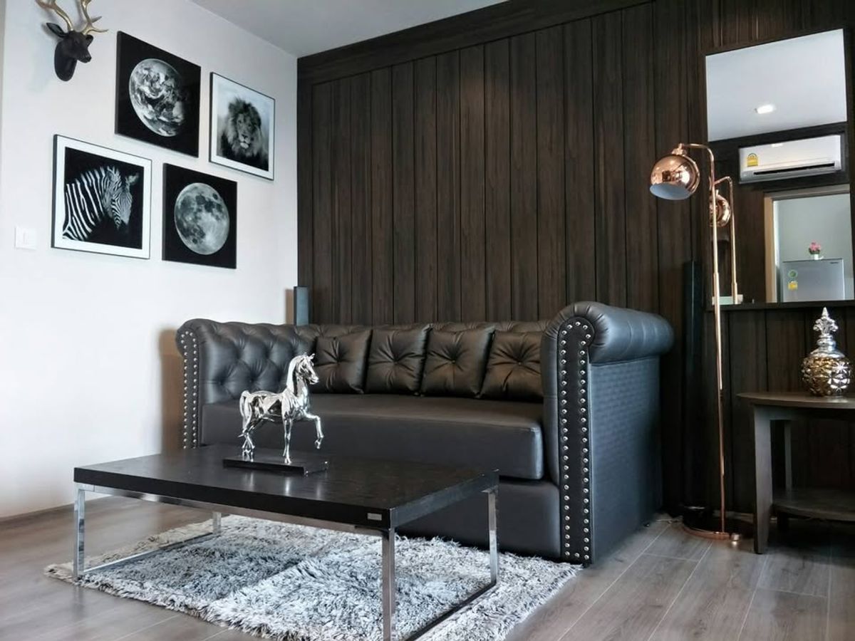 For RentCondoRattanathibet, Sanambinna : Condo for rent, The Poly Tan Reef, 30 sq.m., 50th floor, corner room (with washing machine)
