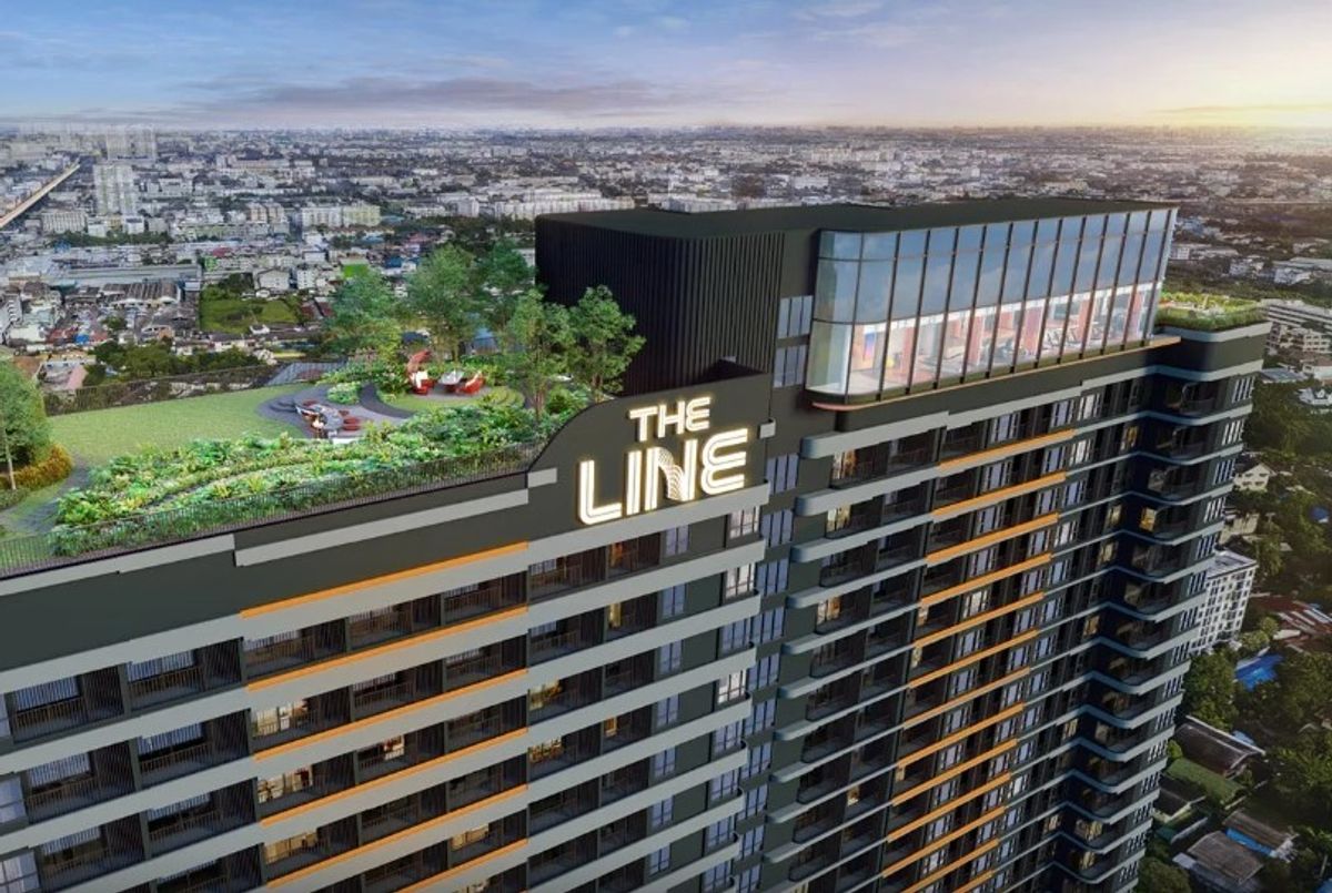 For SaleCondoLadprao, Central Ladprao : Condo for sale, The Line VIBE 1 bedroom 32.88 square meters 3.99 minus. | Contact 085-546-9559