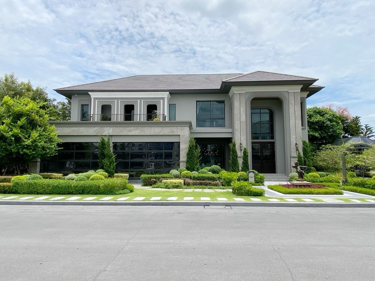For SaleHouseChaengwatana, Muangthong : Luxury mansion, Grand Bangkok Boulevard Chaengwattana-Ratchapruek