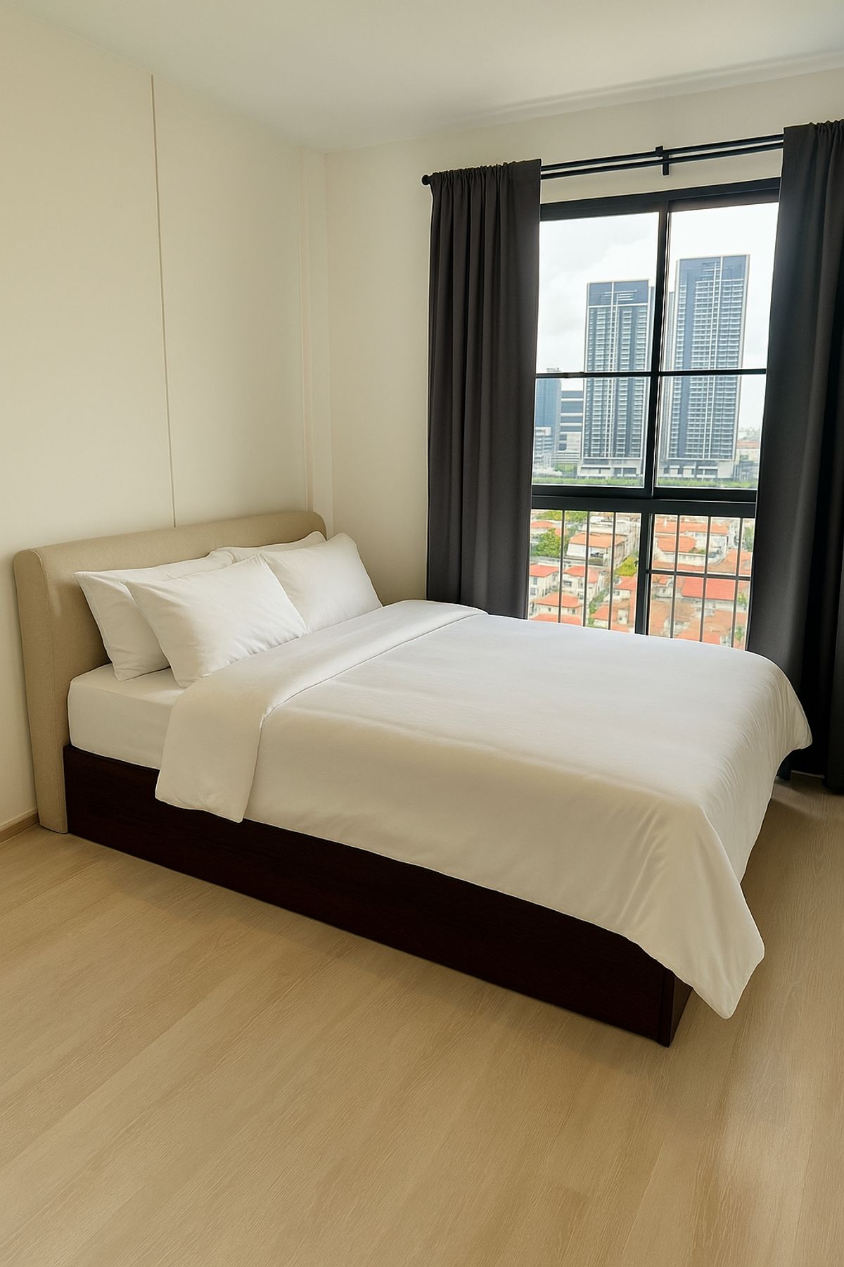 For RentCondoOnnut, Udomsuk : [R30] 🔥 Rent Ellio Delnest, a condo near BTS Udomsuk, opposite the high -class Macro, beautiful view room.