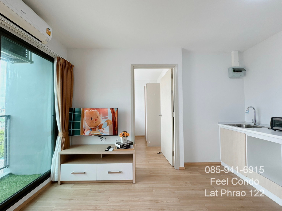 For RentCondoLadprao101, Happy Land, The Mall Bang Kapi : ✅Pro-54 ✅ Rent a condo, Feel Ladprao 122, only 9,500 baht per month. ✅*0659174222*✅