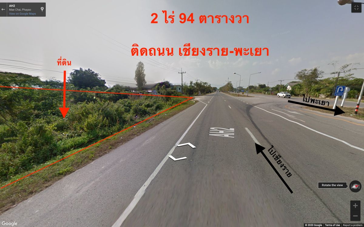 For SaleLandPhayao : (Beautiful land for sale) Land in Mae Jai District, good location Next to Chiang Rai-Phayao Road Already reclaimed Price negotiable Want to coordinate the map or additional information, chat/call to talk (the owner sells by themselves)