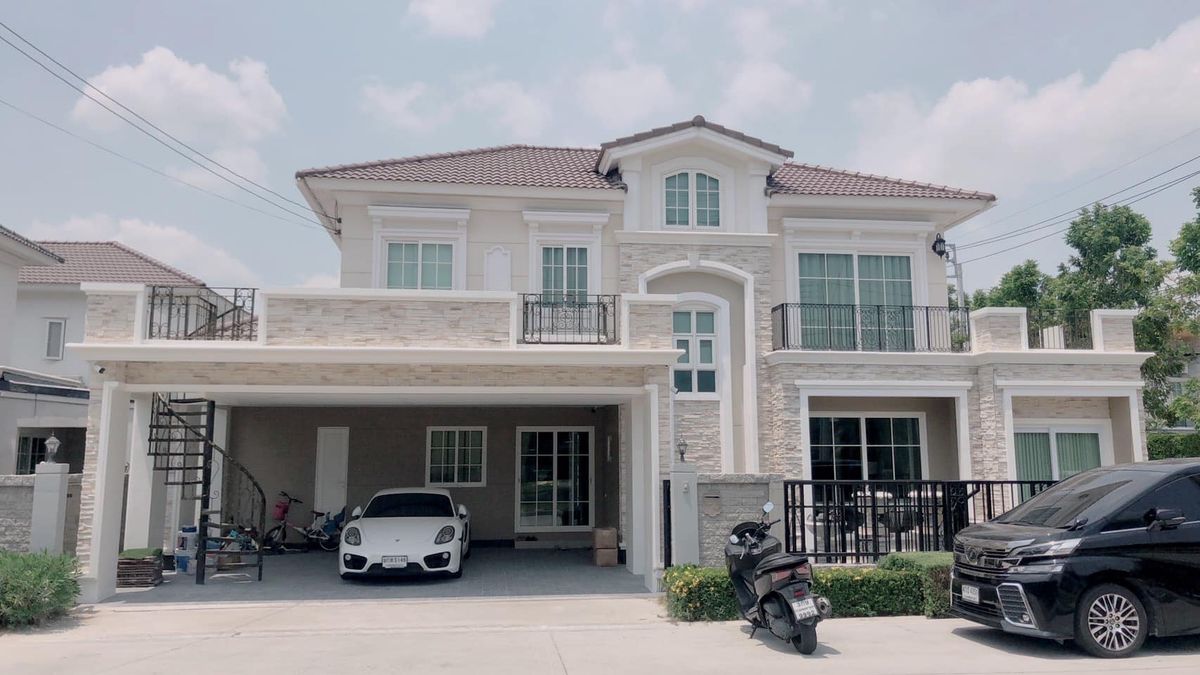 บ้านเกษตร นวมินทร์ ลาดปลาเค้า : ให้เช่า บ้านเดี่ยวแกรนดิโอ เกษตร-นวมินทร์ 4 นอน 3 น้ำ 3จอดรถ