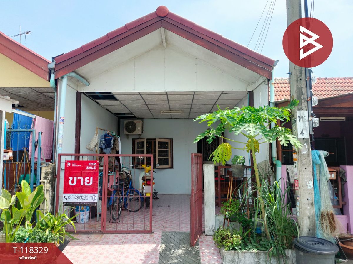 For SaleTownhomeSamut Prakan,Samrong : Townhouse for sale Thap Thong Village, Bang Sao Thong, Samut Prakan
