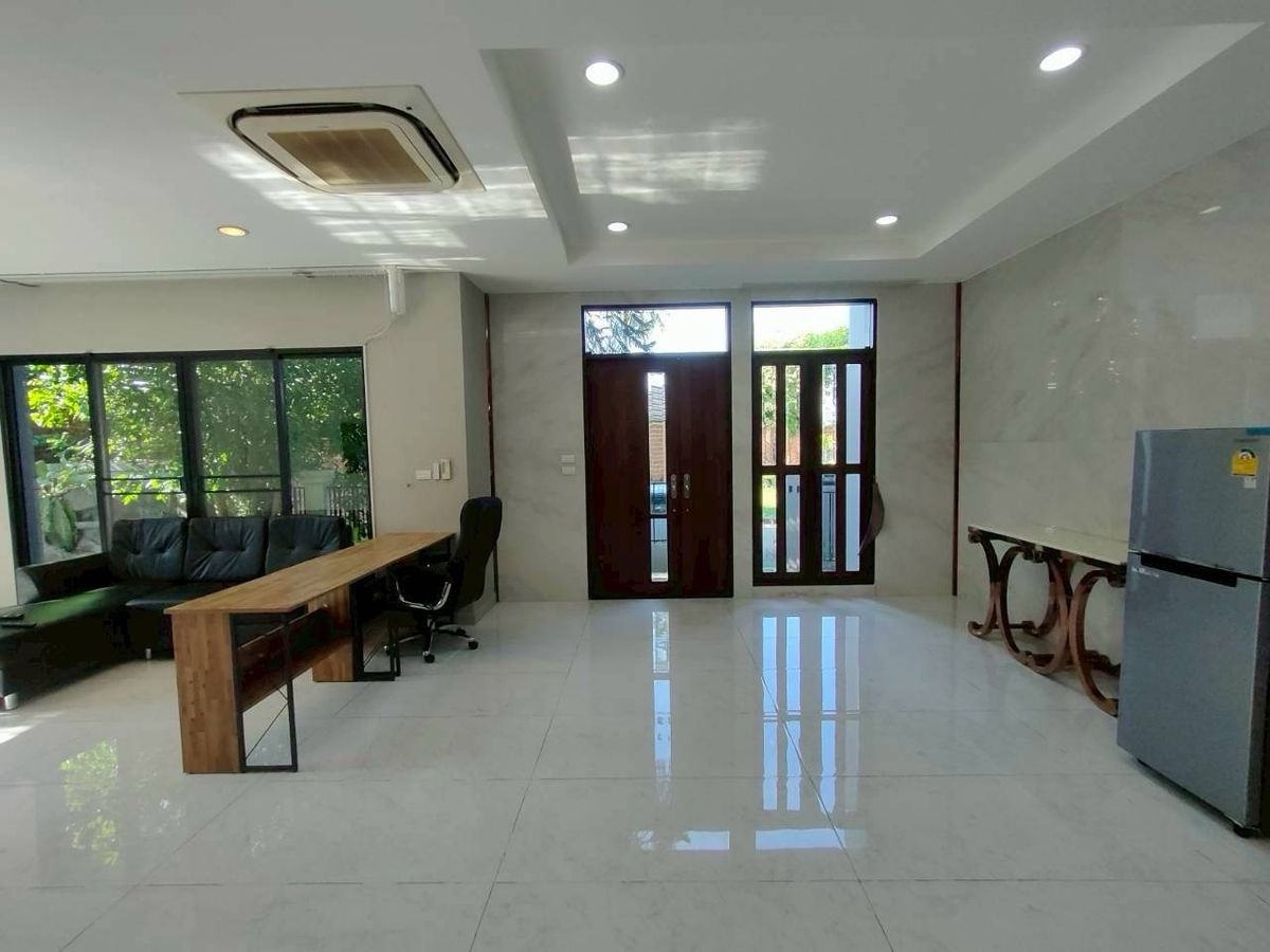 For RentHouseEakachai, Bang Bon : 🔥 Luxury Corner House for Rent – Grand Bangkok Boulevard Sathorn – Opposite Garden, with Koi Pond & Private Landscape