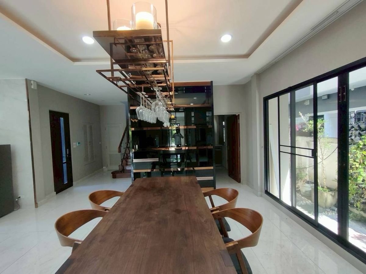 For RentHouseEakachai, Bang Bon : 🔥 Luxury Corner House for Rent – Grand Bangkok Boulevard Sathorn – Opposite Garden, with Koi Pond & Private Landscape