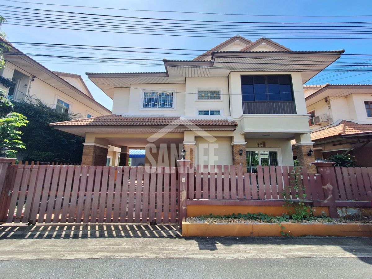ขายบ้านนครปฐม : ขายบ้านเดี่ยว 2 ชั้น โครงการ นาราวดี พุทธมณฑลสาย4   ต.กระทุ่มล้ม อ.สามพราน จ.นครปฐม