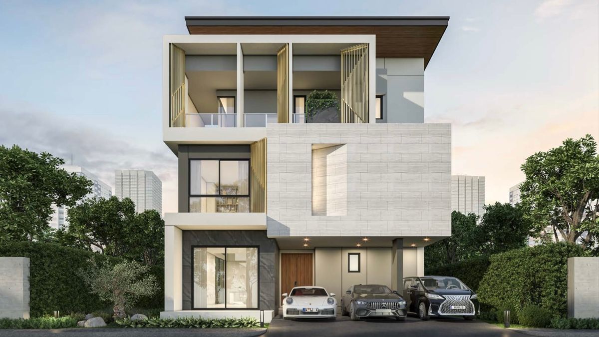 ขายบ้านพัฒนาการ ศรีนครินทร์ : The Gentry Cultivar Rama 9 - บ้านสไตล์ Luxury ทำเลศักยภาพ ซื้อตรงโครงการมือ1 ราคาเริ่มต้นเพียง 32.9 ล้านบาทเท่านั้น ขนาดเริ่มต้นที่ 61.9 ตร.ว พร้อมโปรโมชั่นของแถมอีกมากมาย 