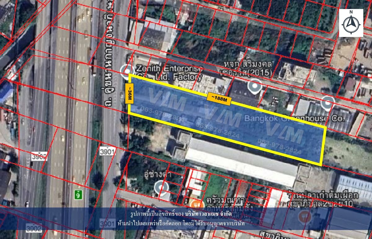 ให้เช่าที่ดินลาดกระบัง สุวรรณภูมิ : VLM 1010.1  ให้เช่าที่ดิน ริมถนนคู่ขนานกาญจนาภิเษก หลัง ถนนสุขาภิบาล 2 แขวงประเวศ เขตประเวศ  เนื้อที่ 4 ไร่