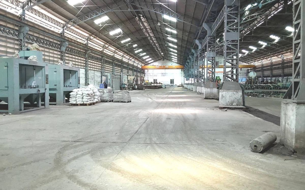 ให้เช่าโรงงานสมุทรปราการ สำโรง : 🏗  ปล่อยเช่า โรงงาน 📐️ 10 ไร่ พื้นที่ 1,400 ตรม 🟡 ผังเหลือง ⛳ จากถนนบางนา-ตราด ขาออก ประมาณ 450 เมตร ใกล้สนามบินสุวรรณภูมิ