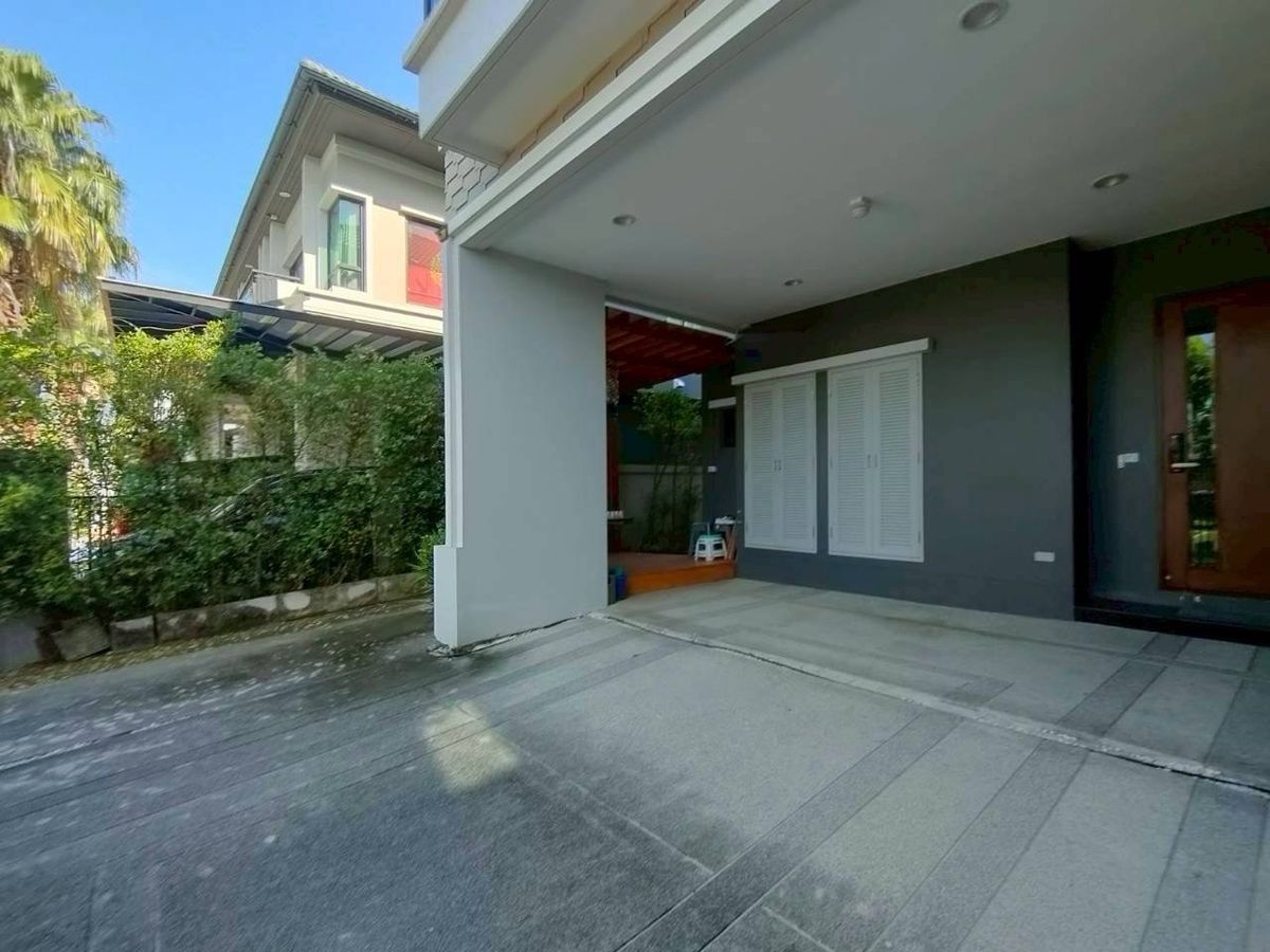 For RentHouseEakachai, Bang Bon : 🔥 Luxury Corner House for Rent – Grand Bangkok Boulevard Sathorn – Opposite Garden, with Koi Pond & Private Landscape