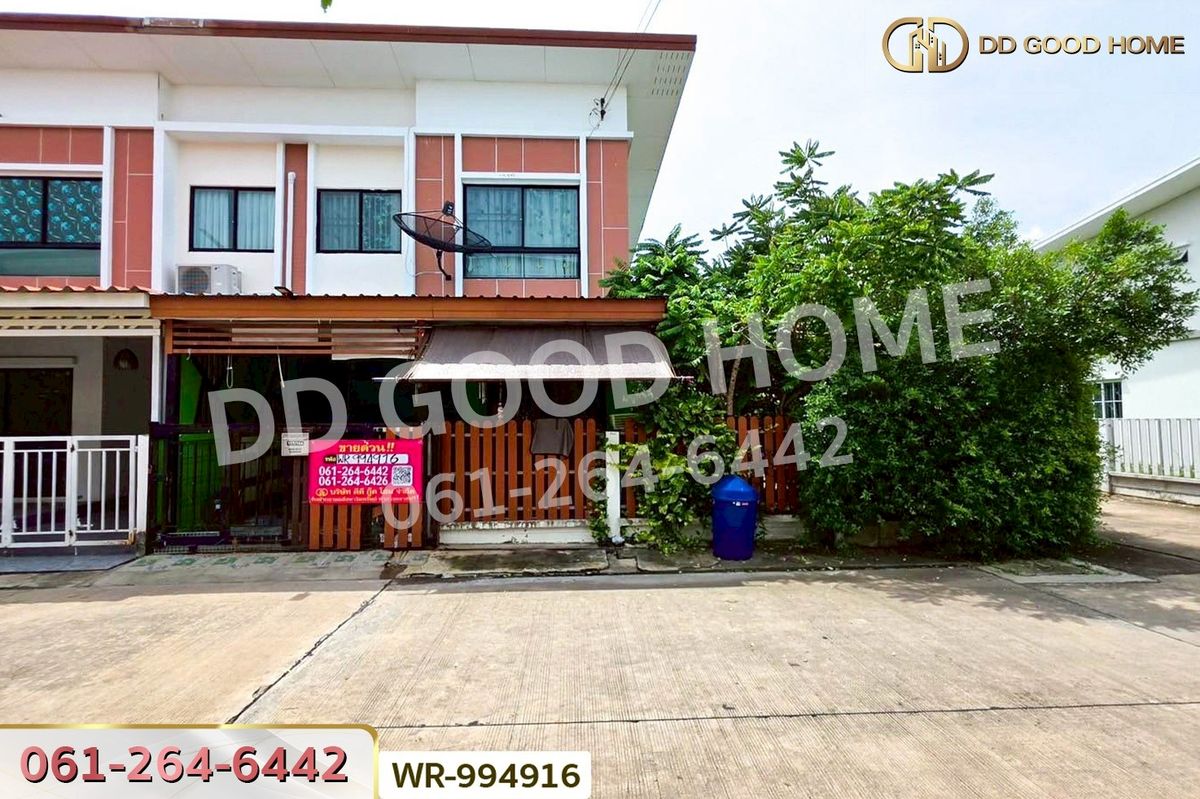 ขายทาวน์โฮมฉะเชิงเทรา : WR-994916 ทาวน์เฮ้าส์ เจ.เอส.พี. ซิตี้ บางปะกง-บ้านโพธิ์ ใกล้โรบินสัน ฉะเชิงเทรา