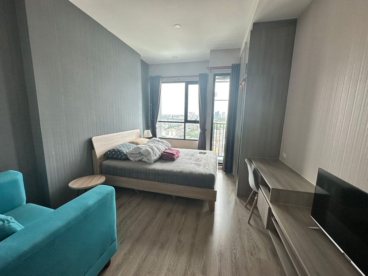 For RentCondoRamkhamhaeng, Hua Mak : KnightsBridge Collage - Ramkhamhaeng Studio for rent!Ready for move in 3rd September