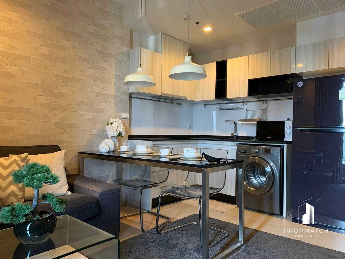 For RentCondoSukhumvit, Asoke, Thonglor : ✨flash deal ✨HQ Thonglor (1Bed 1Bath 43SQM.) Completely decorated !! Only 40,000 baht per month Tel.0981315848 @PropMatch