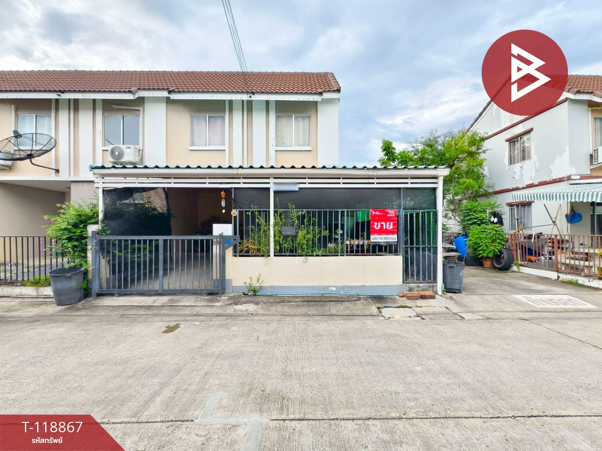 For SaleTownhomeRama 2, Bang Khun Thian : Townhouse for sale Pruksa Village 73 Economy-Rama 2 Samut Sakhon