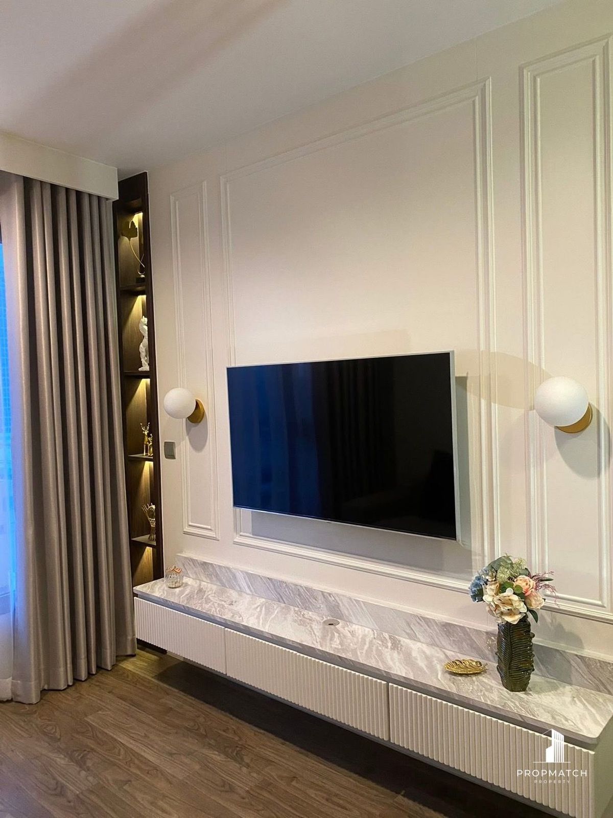 For RentCondoLadprao, Central Ladprao : ✨Flash Deal ✨Life Ladprao Valley (2Bed 2Bath 60SQM.) Completely decorated !! Only 40,000 baht per month Tel.0981315848 @PropMatch