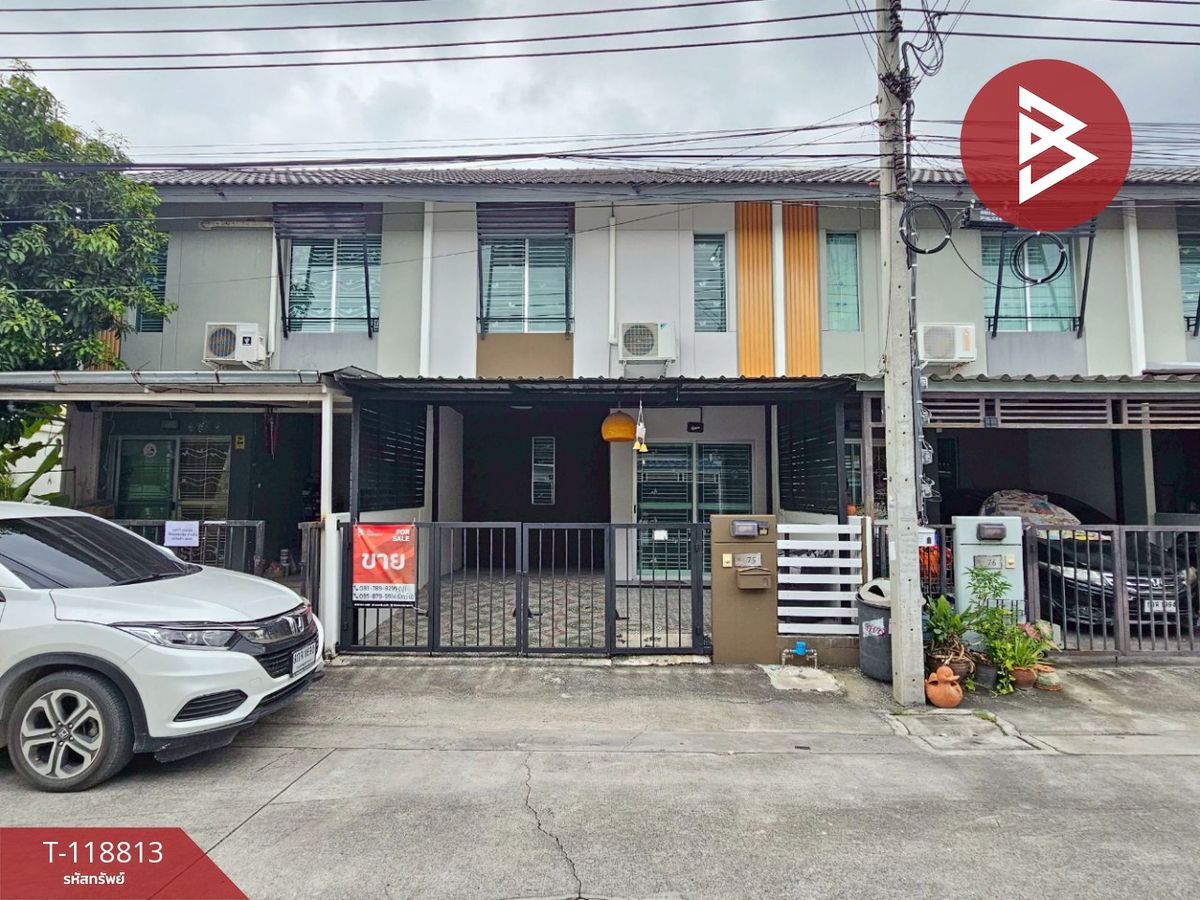 ขายทาวน์โฮมสมุทรปราการ สำโรง : ขายทาวน์เฮ้าส์ หมู่บ้านพฤกษา 87/2 ศรีนครินทร์-บางนา สมุทรปราการ
