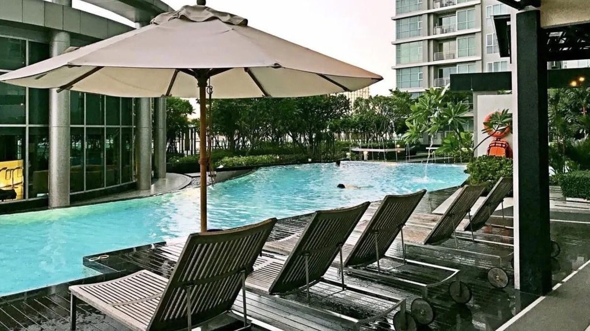 ให้เช่าคอนโดรัชดา ห้วยขวาง : Rhythm Ratchada Condominium ห้อง 46 ตรม/18,000 ด่วนนน