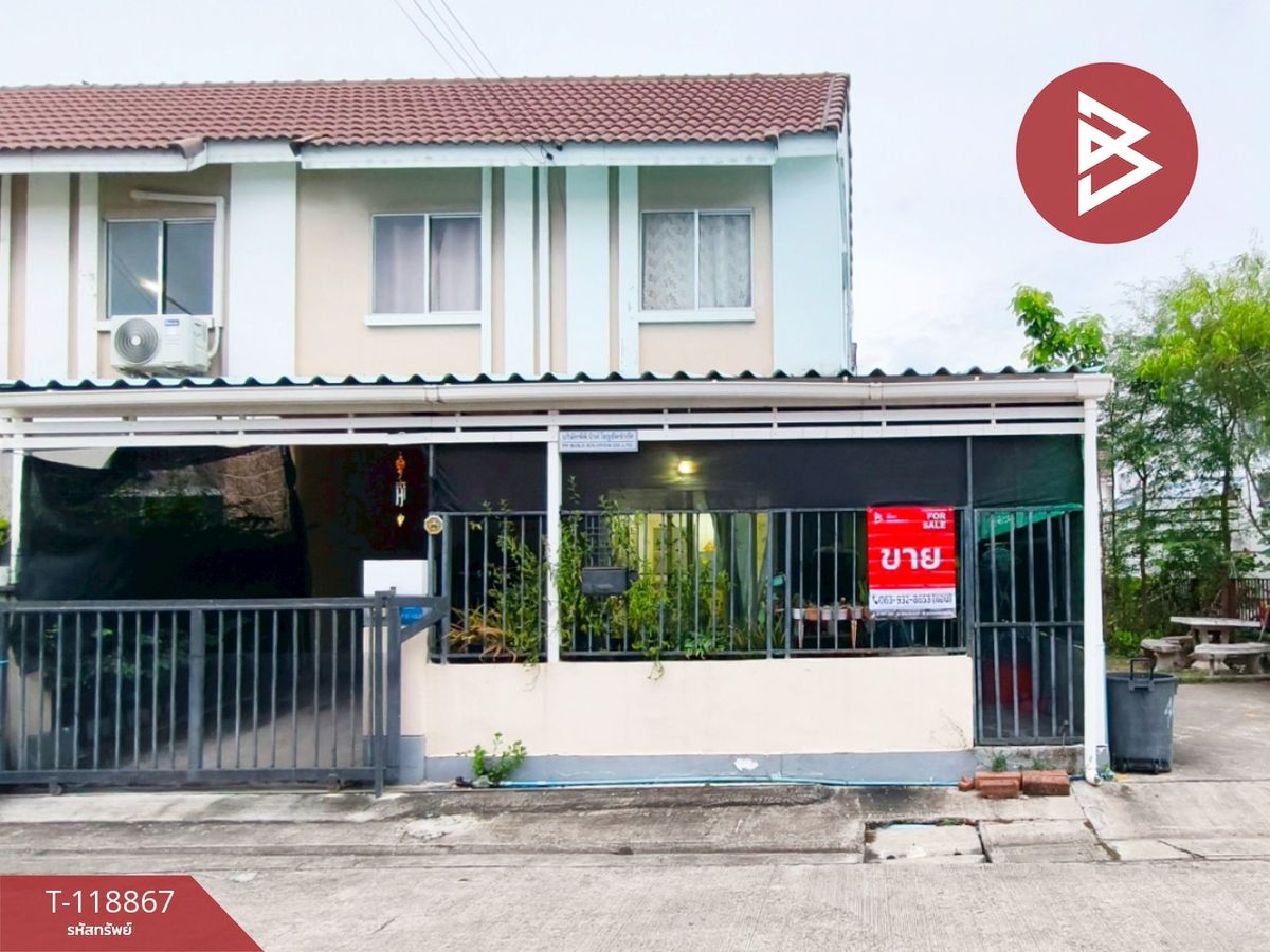 For SaleTownhomeMahachai Samut Sakhon : Townhouse for sale Pruksa Village 73 Economy-Rama 2 Samut Sakhon