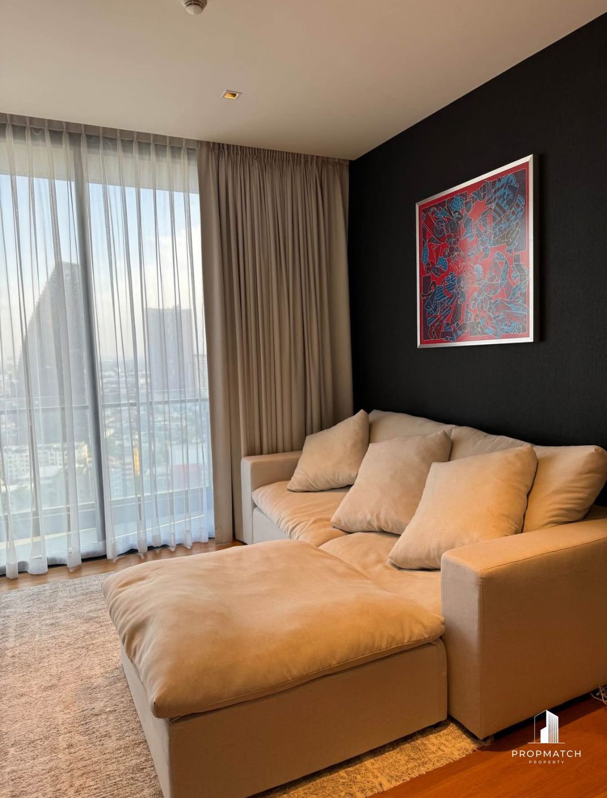 For RentCondoSukhumvit, Asoke, Thonglor : ✨Flash deal ✨Beatniq Sukhumvit 32 (1Bed 1Bath 60SQM.) Completely decorated !! Only 60,000 baht per month Tel.0981315848 @PropMatch