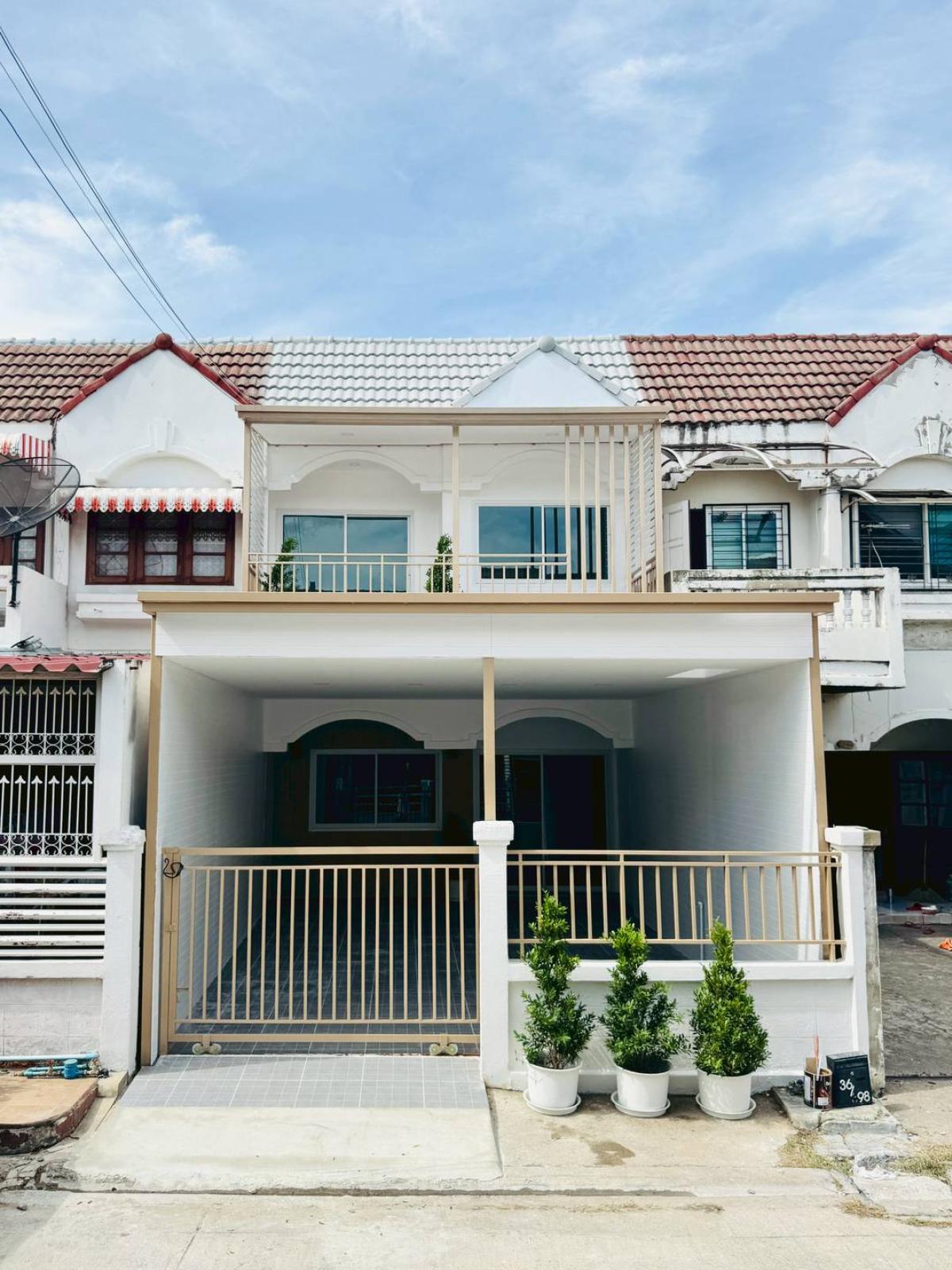 ขายทาวน์โฮมนนทบุรี บางใหญ่ บางบัวทอง : ขายทาวน์เฮ้าส์/ทาวน์โฮม  จันทิมา ธานี บางรักพัฒนา รีโนเวทใหม่ MRT-คลองบางไผ่ บางรักพัฒนา บางบัวทอง นนทบุรี CX-127680