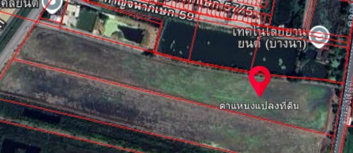 ขายที่ดินลาดกระบัง สุวรรณภูมิ : ขายที่ดินเปล่า ประเวศ ดอกไม่  29 ไร่ 3 งาน 34 ตารางวา ดอกไม้ เขต ประเวศ กรุงเทพ CX-127623