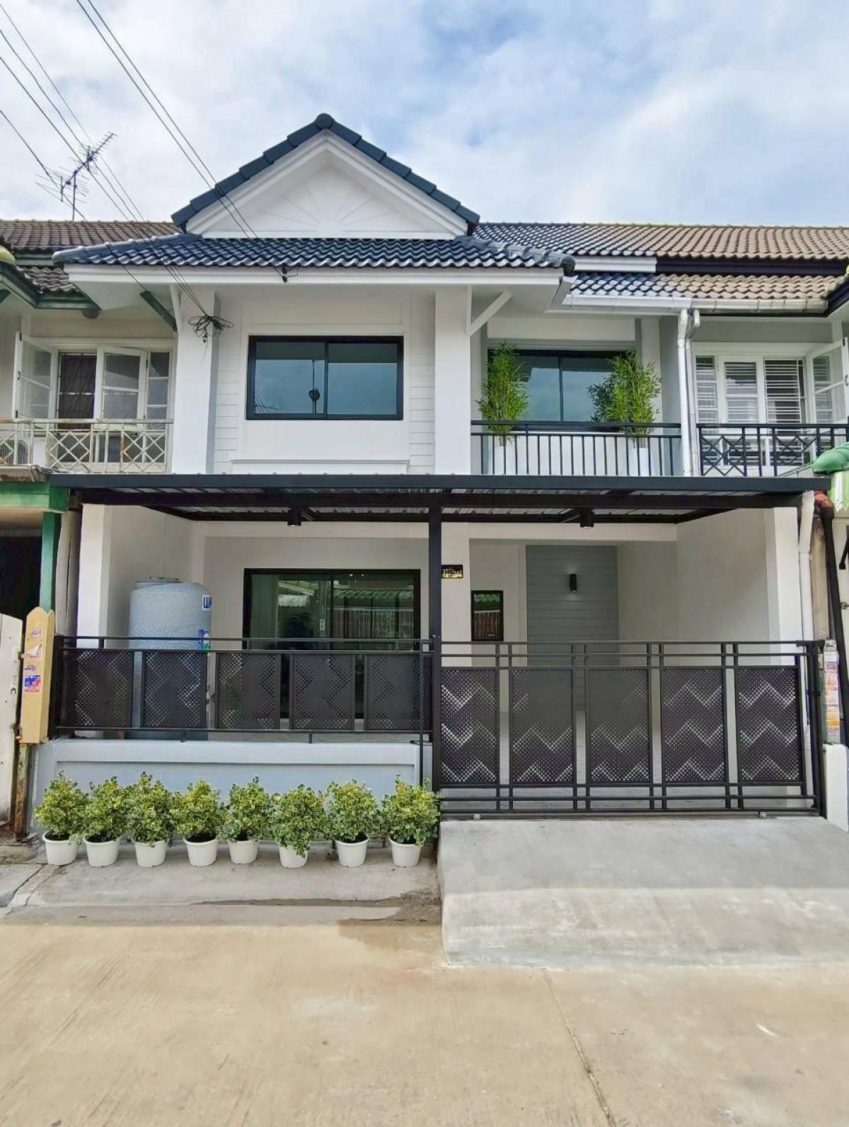ขายทาวน์โฮมนนทบุรี บางใหญ่ บางบัวทอง : ขายทาวน์เฮ้าส์/ทาวน์โฮม  พฤกษา 18 บางใหญ่ (ซอยเเก้วอินทร์) รีโนเวทใหม่ บางแม่นาง บางใหญ่ นนทบุรี CX-127579