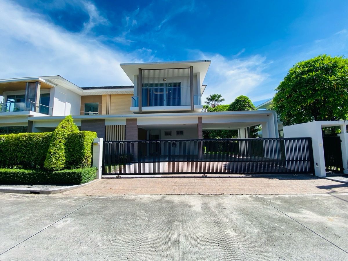 ขายบ้านมีนบุรี-ร่มเกล้า : Perfect Masterpiece Ramkhamhaeng164 บ้านเดี่ยวระดับ Luxury หลังมุม ทำเลดีที่สุดในโครงการ