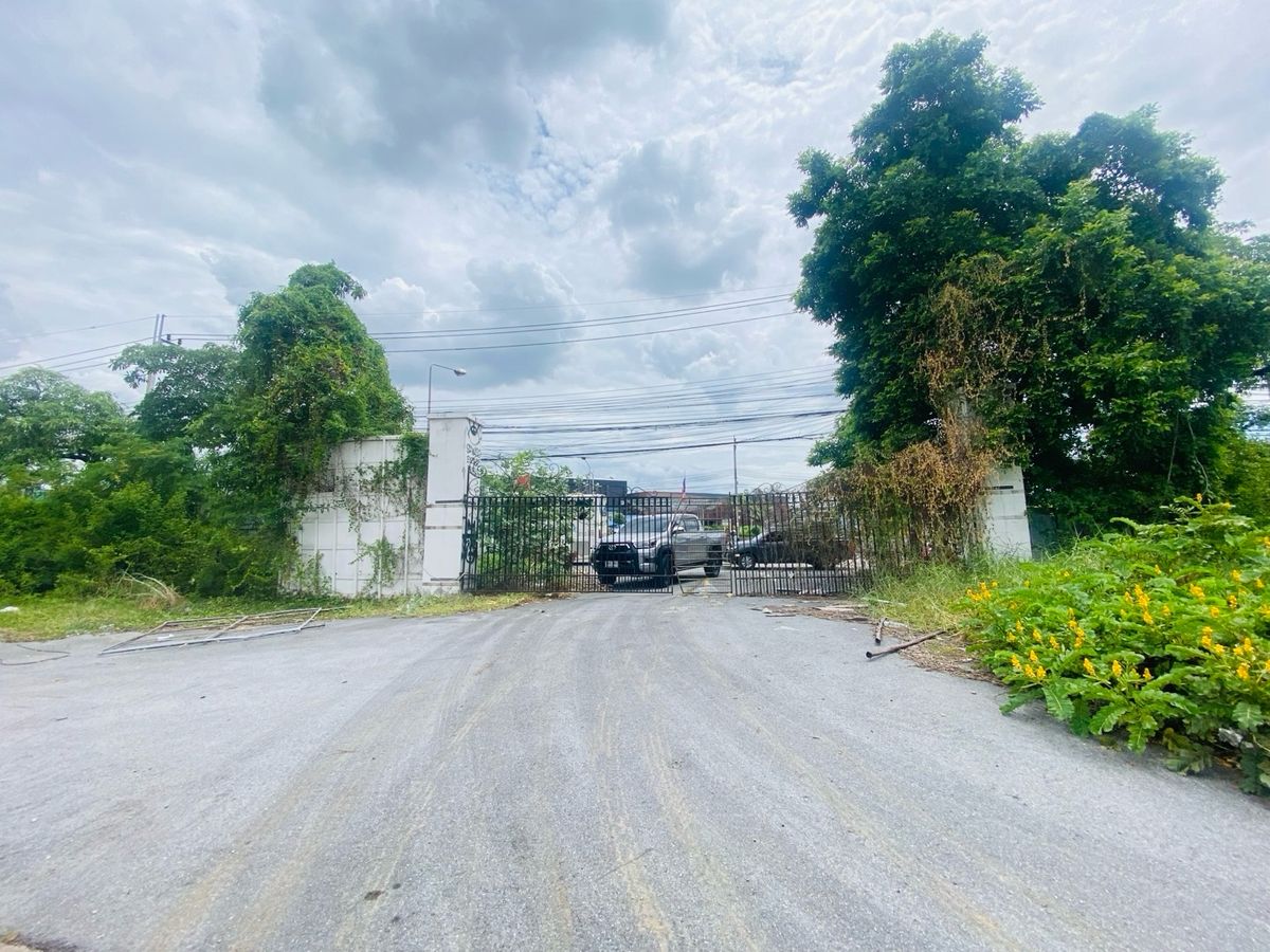 ให้เช่าที่ดินเกษตร นวมินทร์ ลาดปลาเค้า : ติดถนนใหญ่ ประเสริฐมนูกิจ เกษตร–นวมินทร์ เนื้อที่ 189 ตร.วา | หน้ากว้าง | ผังสีเหลือง