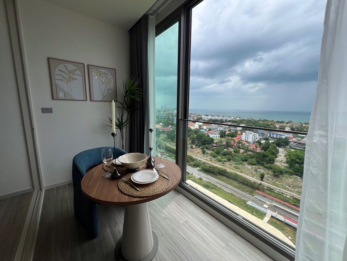 คอนโดหัวหิน ประจวบคีรีขันธ์ : condo for rent HuaHin Vaha 1bed 1 bath 28 sqm HuaHin
