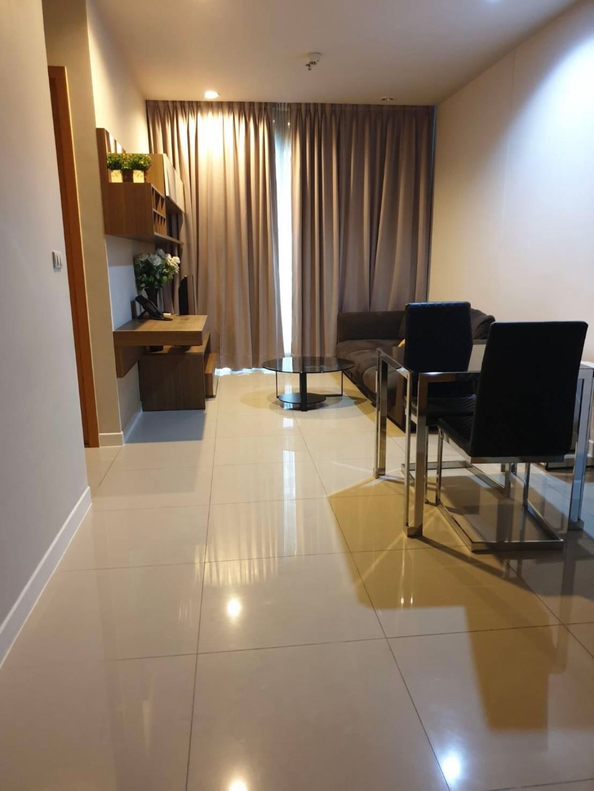 ให้เช่าคอนโดพระราม 9 เพชรบุรีตัดใหม่ RCA : for rent condo Circle Petchaburi 36 fully furnished (S03-2081) 