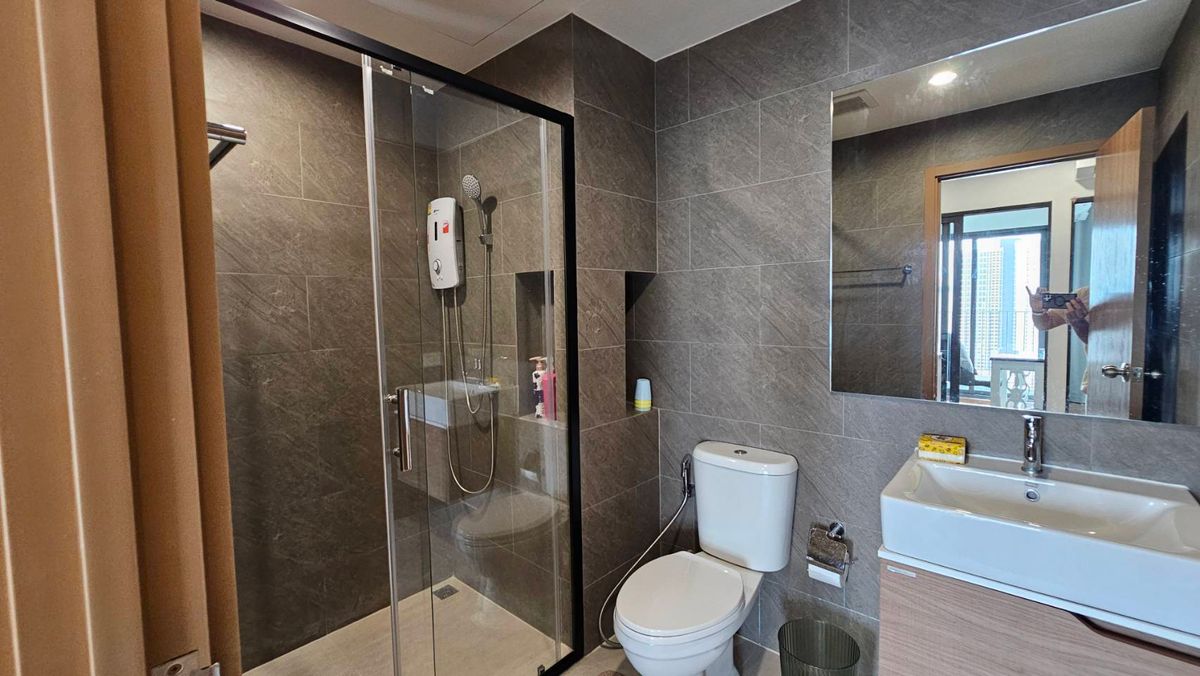 For RentCondoRamkhamhaeng, Hua Mak : For rent 📍 The Livin Ramkhamhaeng 📍 Fully furnished and equipped, near MRT Lam Sali