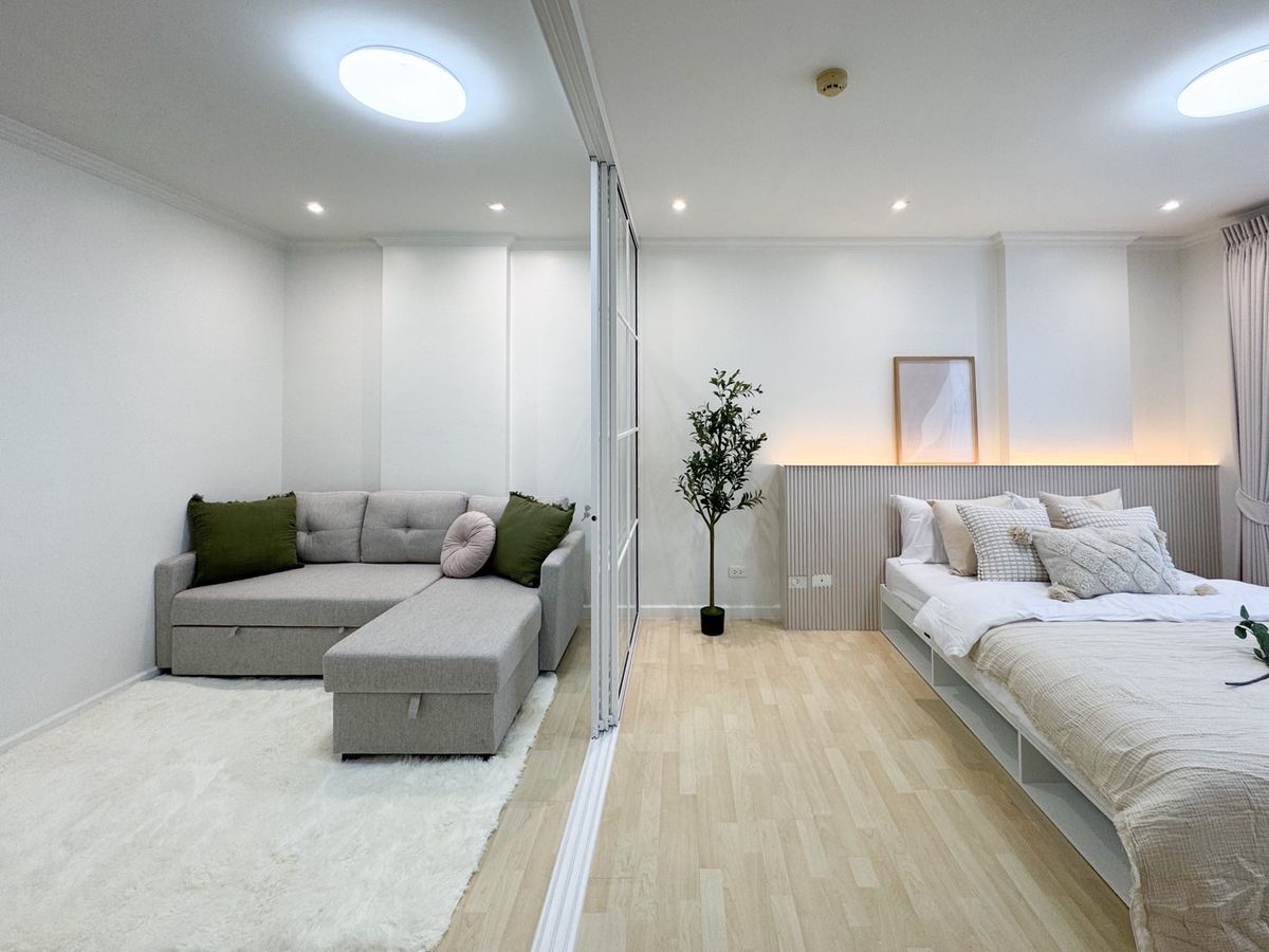 ขายคอนโดปิ่นเกล้า จรัญสนิทวงศ์ : ขาย D Condo จรัญ-บางขุนนท์ ห้องสวย พร้อมเฟอร์นิเจอร์ใหม่หมด