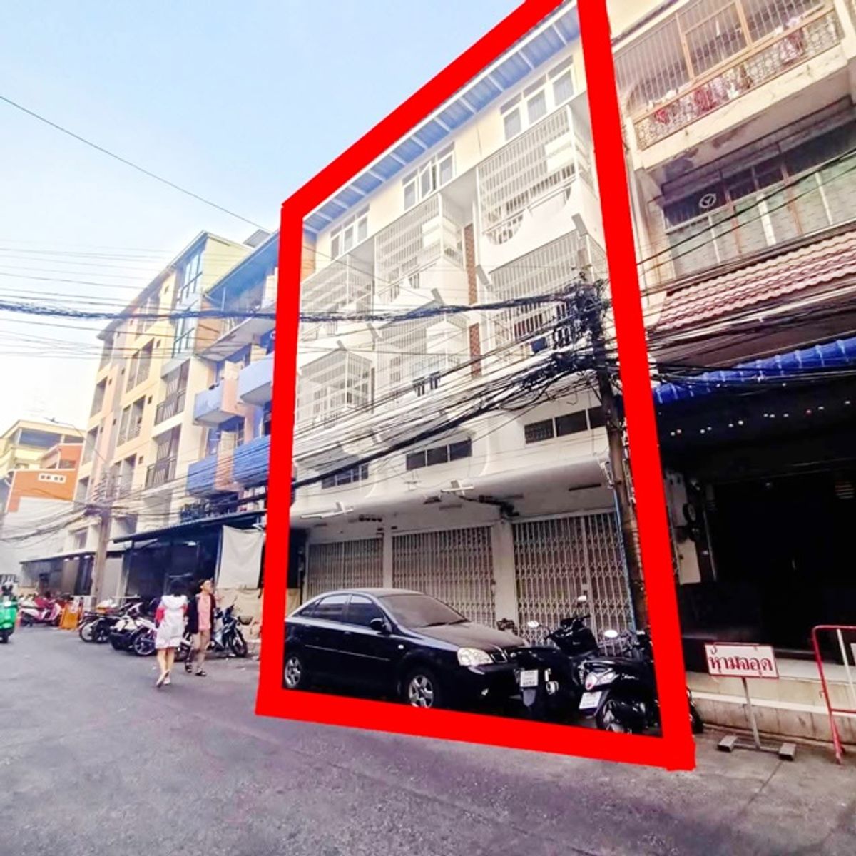 ให้เช่าอาคารพาณิชย์รัชดา ห้วยขวาง : MRT พระราม9 80ม. AIRBNB Central Rama 9 90 ม. ให้เช่าอาคารพาณิชย์ 3 คูหา 70ตร.ว. 4 ชั้น 3 คัน 1060ตรม.