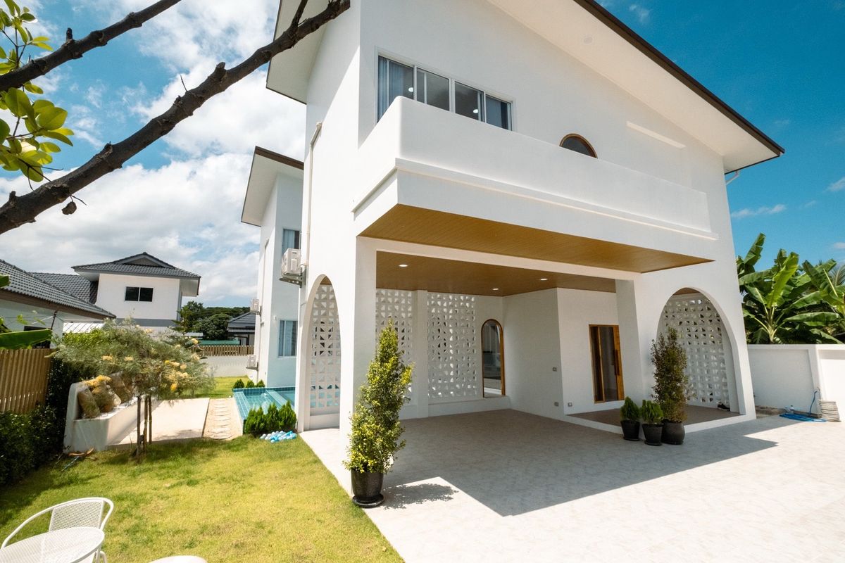 บ้านเชียงใหม่ : ขาย\ เช่า บ้านพร้อมสระว่านน้ำส่วนตัว ทำเลดี 