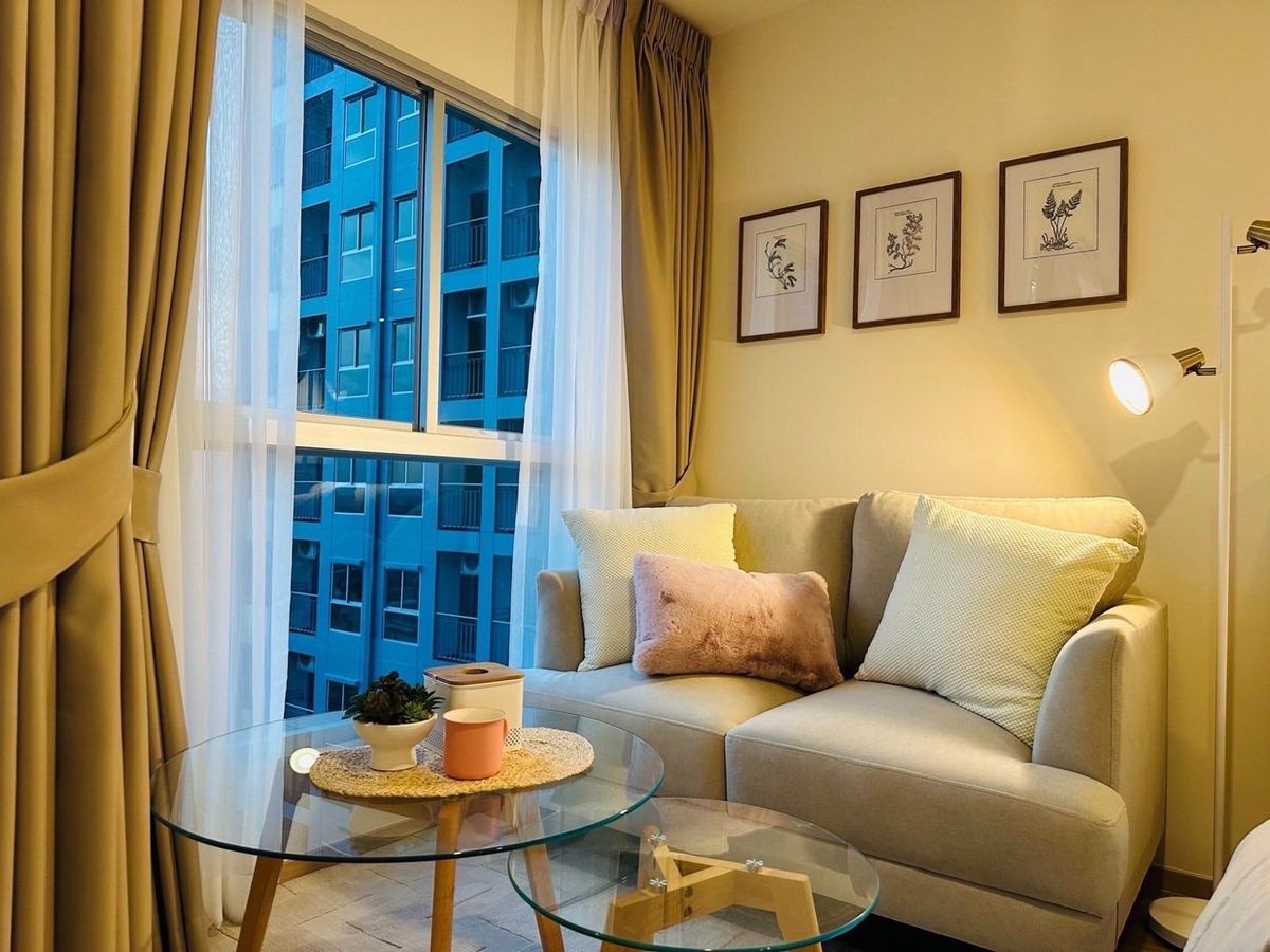 ให้เช่าคอนโดปิ่นเกล้า จรัญสนิทวงศ์ : ⭐️ Lumpini Ville Charan - Fai Chai ⭐️ 1 bedroom ห้องแต่งสไตล์มินิมอล มีเครื่องใช้ไฟฟ้าพร้อมอยู่